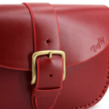 Sac en cuir rouge "Jolysa"