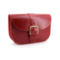 Sac en cuir rouge "Jolysa"