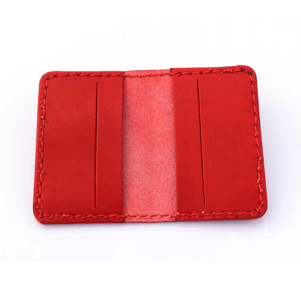 Porte-Cartes Cuir Véritable Anti-RFID Slim - Protection Piratage + Carte D'Identité Française - Cadeau Idéal Homme/Femme