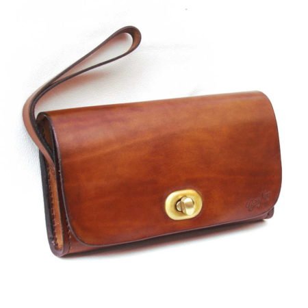 Pochette en cuir pour homme "Nono"