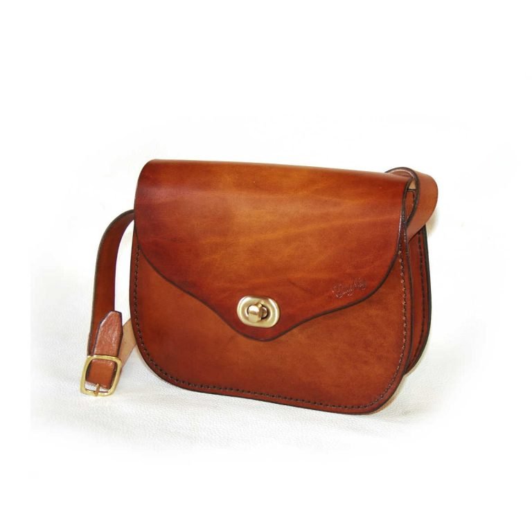 Sac rouge en cuir pour femme ?� bandouli?�re 