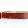 Ceinture marron en cuir "Marc"