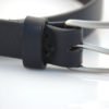 Ceinture en cuir noir "Cathy"