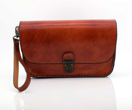 Pochette en cuir pour homme "Taxi"