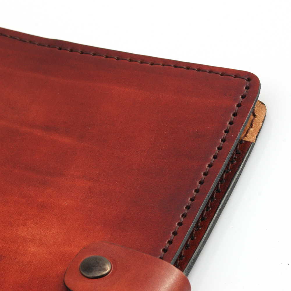 Protège documents en cuir naturel - format A4 - Cuirs Ney