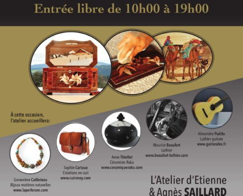 Portes ouvertes d'Etienne et Agnès Saillard