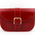 Sac en cuir rouge "Jolysa"