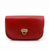 Sac en cuir rouge pour femme "Poma"