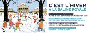 Marché de Noël aux salines royales d'Arc et Senans 2018