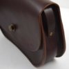 Sac en cuir à bandoulière "Chalon" couleur Chocolat