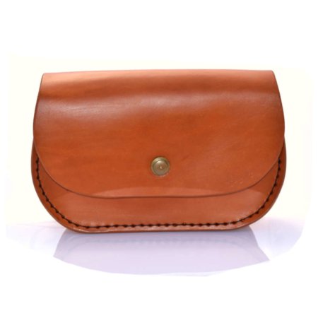 Sac en cuir à bandoulière "Chalon" Cognac