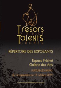 Trésors visibles - Talents cachés, liste des artisansTrésors visibles - Talents cachés - 2019
