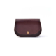 Petit sac marron chocolat en cuir avec bandoulière "Ema"