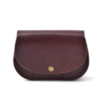 Petit sac marron chocolat en cuir avec bandoulière "Ema"