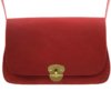 Sac rouge en cuir pour femme "AGE" à bandoulière