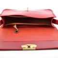 Sac "age" en cuir pour femme - rouge