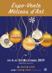 Exposition à Arbois du 6 au 24 décembre