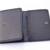 Portefeuille noir en cuir by "les Cuirs Ney"