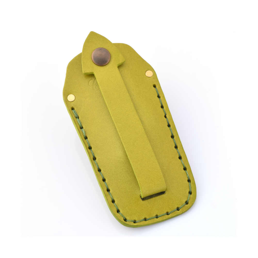 ??tui ?� cl?�s ou porte-cl?�s en cuir bleu clair - Cuirs Ney