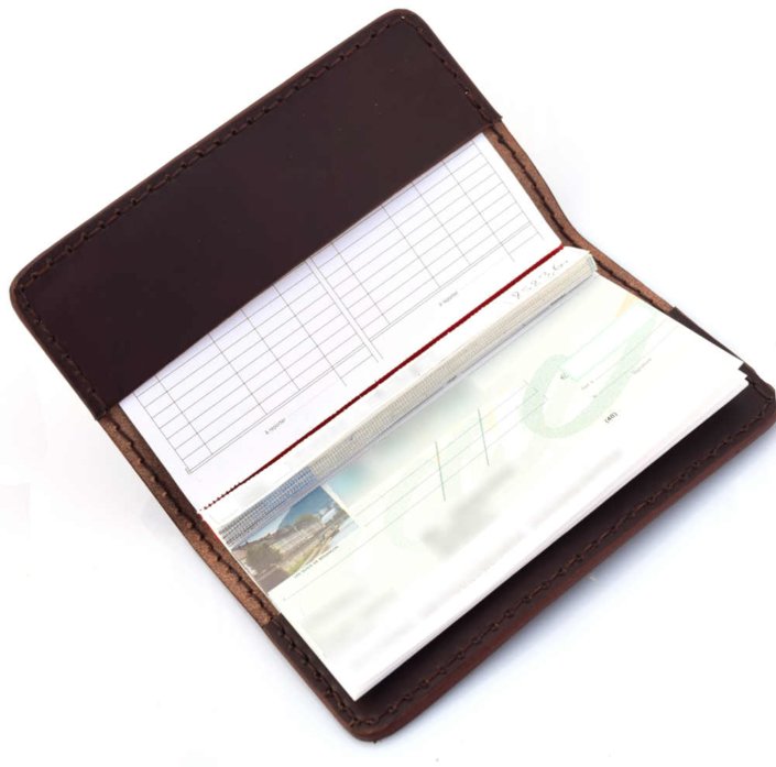 Porte-chéquier Long Syl'la Cheval - Cuir Noir - Format Long Talon Gauche - Porte-cartes Inclus