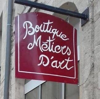 Boutique Métiers d'Art à Dole