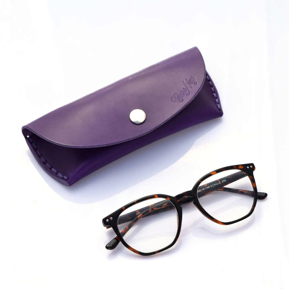 Étui à lunettes basique – couleur au choix – l'Âge du Cuir