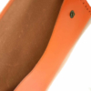 Trousse en cuir orange - by "Les Cuirs Ney"