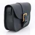 Sac en cuir noir "Joly"