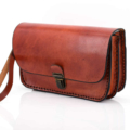 Pochette en cuir pour homme "Taxi"