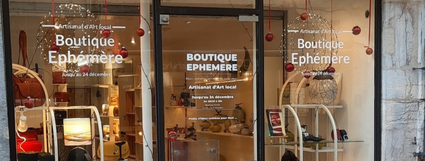Boutique éphémère de Noël à Besançon