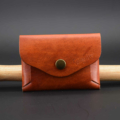 Porte-monnaie sans couture en cuir naturel - simple mais efficace !
